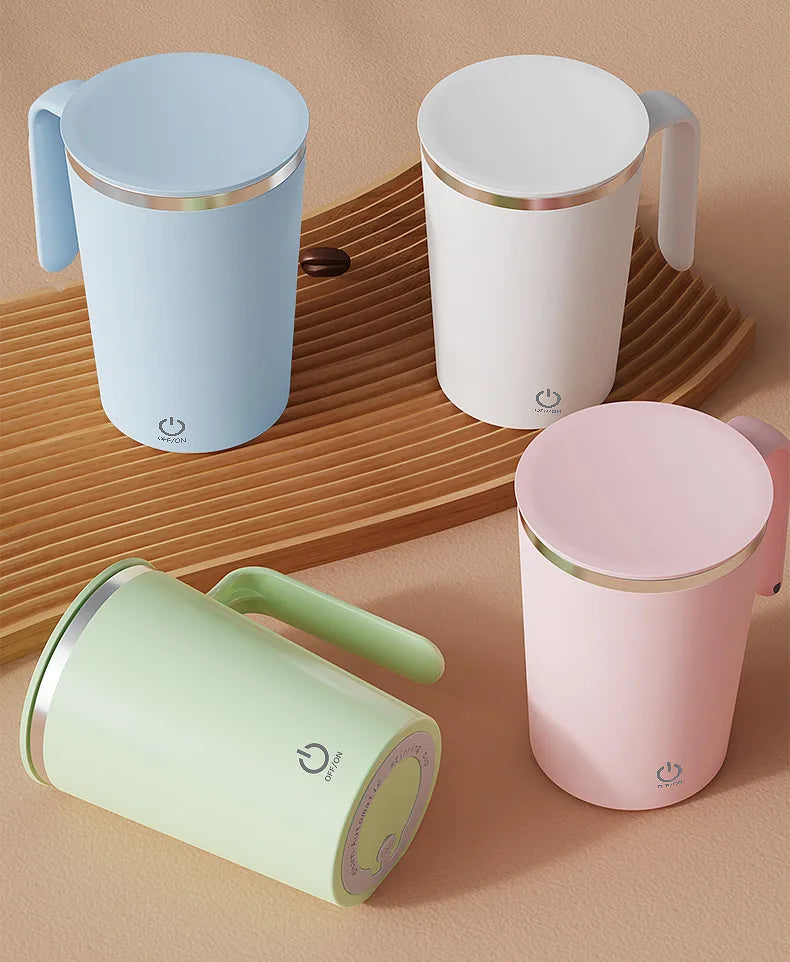 Taza Automática Recargable de Acero Inoxidable